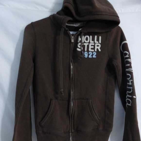 Hollister 1922 California zip up sweatshirt hoodie